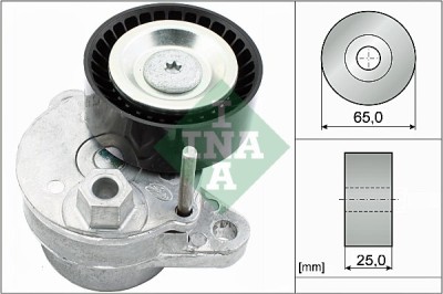 INA 534 0540 10 Intinzator curea, curea distributie foto