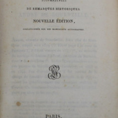 OEUVRES D 'ANDRE DE BOURDEILLE , 1823 , PREZINTA PETE SI URME DE UZURA