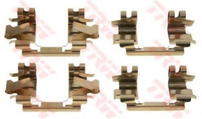 Set accesorii, placute frana HONDA JAZZ II (GD) (2002 - 2008) TRW PFK335 foto
