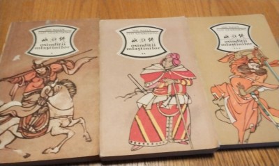 OSINDITII MLASTINILOR (3 vol.) - Shi Naian, Luo Guanzhong - Militara, 1987 foto