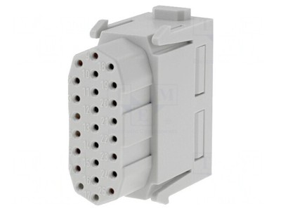 Conector modular Han-Modular&amp;reg; 25 pini fără contacte foto
