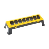 Hrănitoare pentru pui, plastic antracit-galben, 50&nbsp;cm