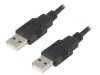 Cablu USB 2.0 USB A Ambele Părți 5m Negru, Bq Cable