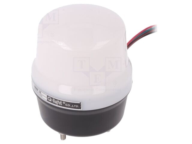 Semnalizator luminos și acustic 24V DC QLIGHT QMCL LED IP65