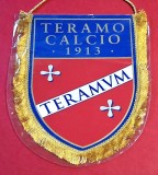 Fanion fotbal - SOCIETA SPORTIVA TERAMO CALCIO 1913 (Italia) - folie de protectie si dimensiuni mari 30x22 cm