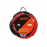 Set cabluri de pornire auto 800A, 3 m, cu clesti si geanta Gadget