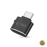 Cititor Card USB-C Tech-Protect Ultraboost microSD Negru