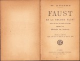 C4299N Faust et le second Faust par W Goethe