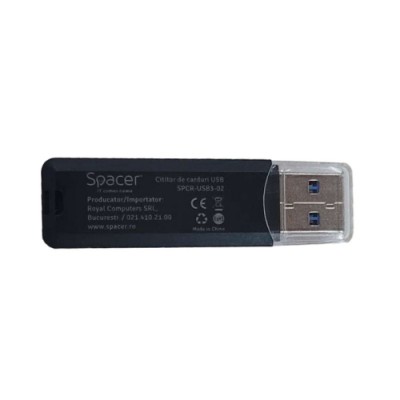 Card Reader extern Spacer USB3-02 foto