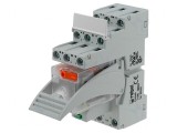 Releu intermediar 3PDT 24VDC 10A