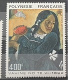 PC327 - Polinezia Franceza 1984 Arta/ Pictura Paul Gauguin, serie MNH, 1v