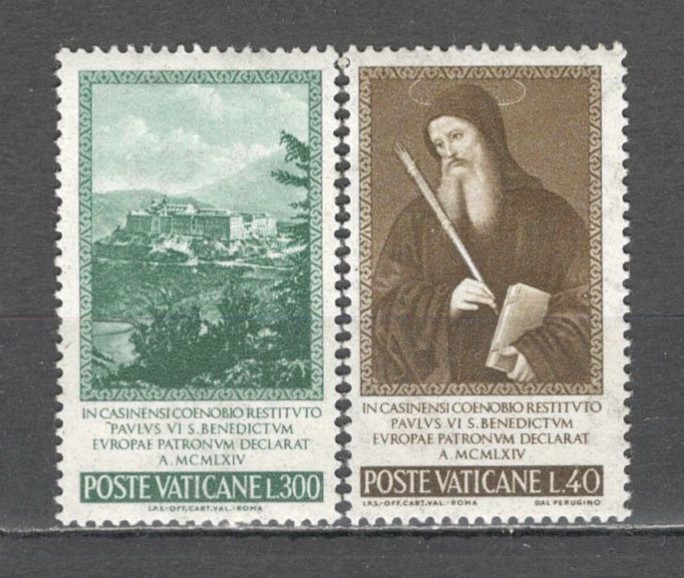 Vatican.1965 Sf.Benedict din Nursia SV.446