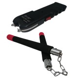 Cumpara ieftin Set Autoaparare IdeallStore: Electrosoc 1500KV + Nunceag Negru, Plastic, Antrenament, 180g
