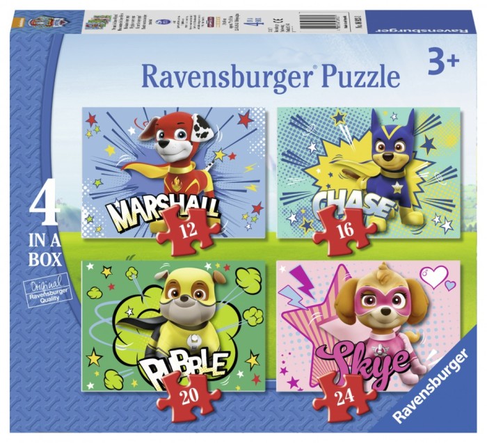 Puzzle Paw, 12/16/20/24 Piese Puzzle Paw, 12/16/20/24 Piese