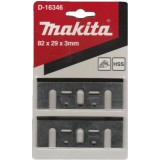 Makita D-16346 - Cutit pentru rindea 82 mm 2 bucati 1100/N N1900B 1902 N1923B/H KP0810/C KP0800 DKP180 DKP140