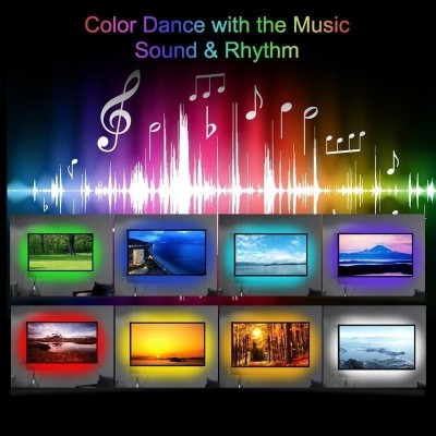 Kit Tv RGB Banda Led RGB cu Bluetooth foto