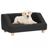 Cumpara ieftin Canapea pentru c&acirc;ini, negru, 95x63x39 cm, in