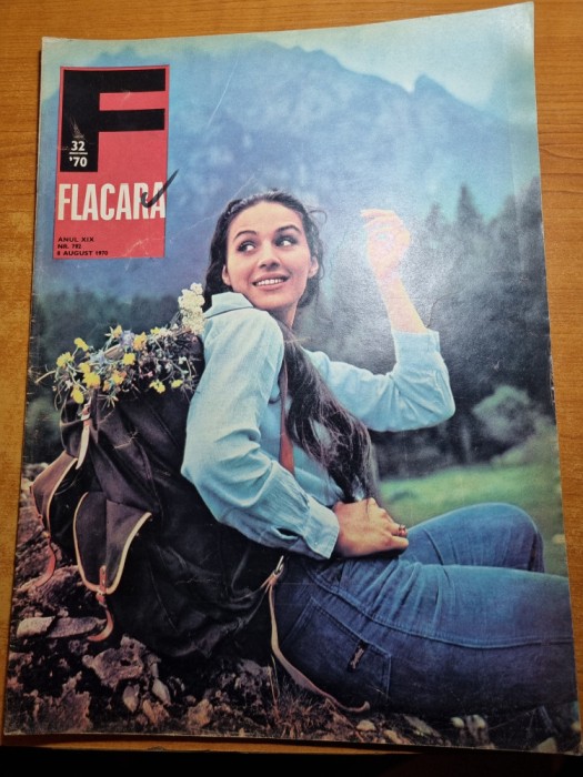 flacara 8 august 1970-art. podul de la giurgeni,vadul oii,buhusi,calea grivitei