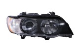 Far Bmw X5 2002-05.2003 BestAutoVest fata dreapta D2S+HB3, semnalizator alb, Depo