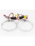 Set 2 inele LED auto diametru 80mm cu functie Dimming LR-80MM, Xenon Bright