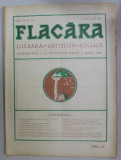 FLACARA , REVISTA LITERARA , ARTISTICA , SOCIALA , ANUL VII , NR. 34 , 25 AUGUST , 1922