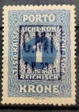 1kr. 20h/1kr. - MH - Supratipar CMT - Ocupatia romana in Pocutia 1919