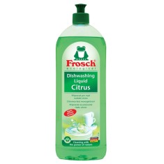 Detergent lichid pentru vase Frosch, aroma citrice, 750 ml foto