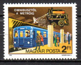UNGARIA 1982, Transport, MNH, serie neuzata