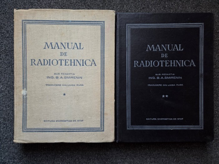 MANUAL DE RADIOTEHNICA - Smirenin (2 volume)