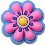 Jibbitz Crocs Tiny Pink and Yellow Flower, Crocs Jibbitz