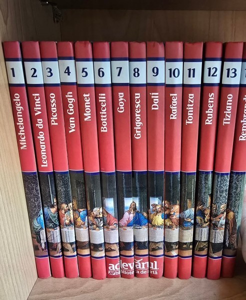 COLECTIA PICTORI DE GENIU - COMPLETA (14 VOLUME)