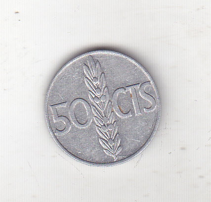 bnk mnd Spania 50 centimos 1968