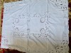 Fata de masa vintage ,broderie sparta , 120 x 160 cm panglici ,lucru manual, deosebita, Mare