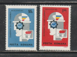 Romania 1969 - #699 Colaborarea Cultural-Economica Intereuropeana 2v MNH, Nestampilat