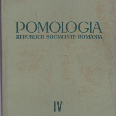POMOLOGIA REPUBLICII SOCIALISTE ROMANIA VOLUMUL IV Prunul, ciresul, visinul...