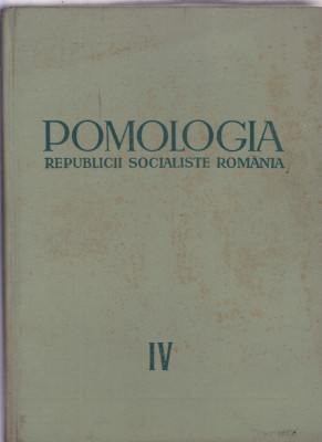 POMOLOGIA REPUBLICII SOCIALISTE ROMANIA VOLUMUL IV Prunul, ciresul, visinul... foto
