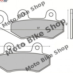 MBS Placute frana Kymco Agility 50 07/ Malaguti Centro 160 08 MCB689, Cod Produs: 225100580RM