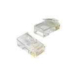 PNI Conectori RJ45 UTP Cat6 Cablu Ethernet, Pachet 10 Bucati, pentru Instalare Facila