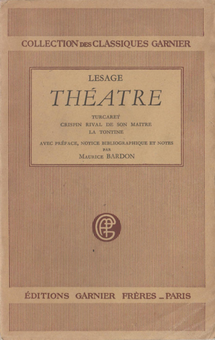 Lesage - Theatre (lb. franceza)