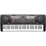 Orga electronica 61 de clape MQ-809 cu microfon si citire USB / MP3