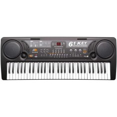 Orga electronica 61 de clape MQ-809 cu microfon si citire USB / MP3