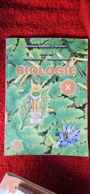 BIOLOGIE CLASA A X A - STELICA ENE , GHEORGHITA SANDU , GHEORGHE GAMANECI , EDITURA LVS CREPUSCUL foto