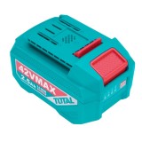 Acumulator TOTAL 42V 2.5Ah Li-Ion industrial cu indicator LED
