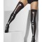 Ciorapi dama 3/4 Halloween negri model schelet