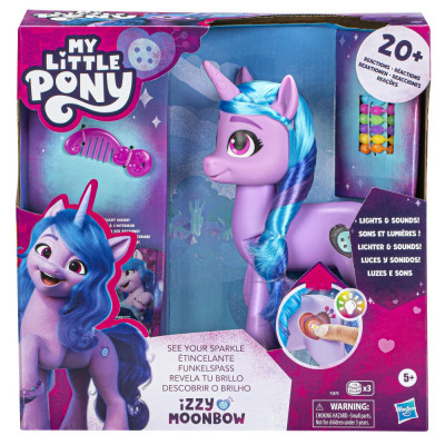 MY LITTLE PONY SEE YOUR SPARKLE FIGURINA IZZY MOONBOW 15CM foto