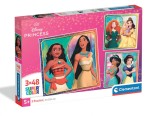 Puzzle Clementoni, Disney Princess, 3 x 48 piese