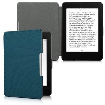 Husa pentru Amazon Paperwhite 7, Kwmobile, Verde, Nylon, 49487.78 foto