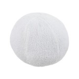 Pernă decorativă de iarnă, formă de minge, albă, &Oslash;30 cm, CMCLASS
