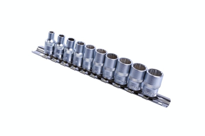 Set 10 biti tubulara TOPMASTER