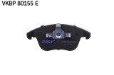 Set placute frana disc Citroen C5 II, C5 III; Peugeot 407, 407 Sw, 508 I, 508 Sw I Motor 1.6, 1.6, 1.6 BlueHDi 120, 1.6 HDi, 1.6 HDi 110, lungime
